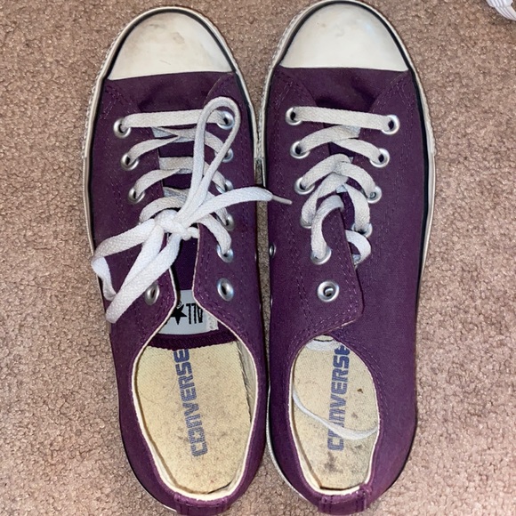 Converse Shoes - Purple converse